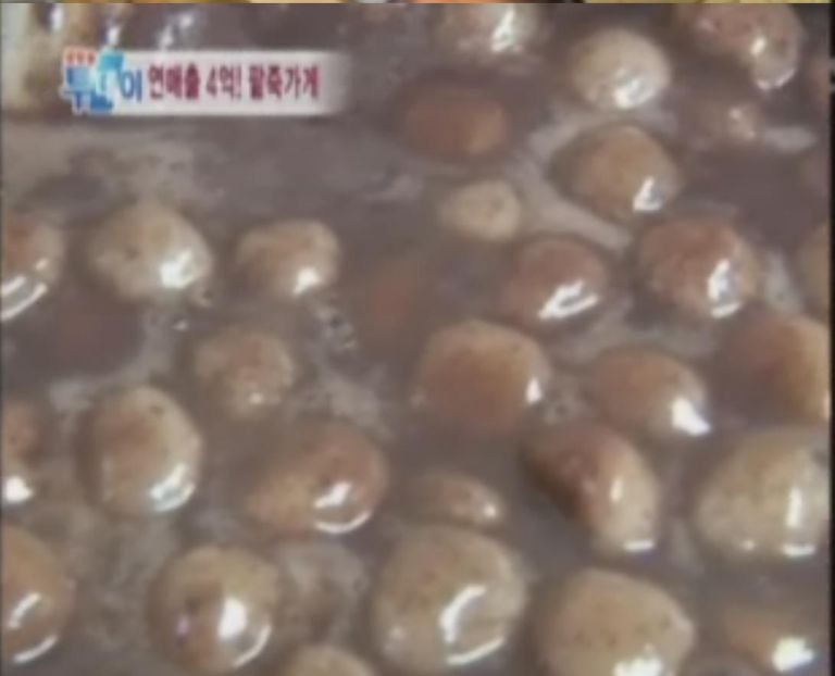 문호리 팥죽이 동짓날 SBS생방송 투데이 방영되었습니다.